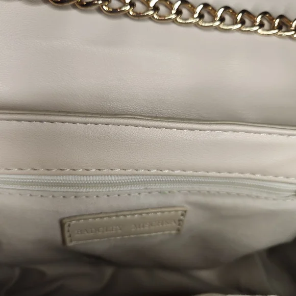Cream Badgley Mischka Purse - Picture 8 of 11